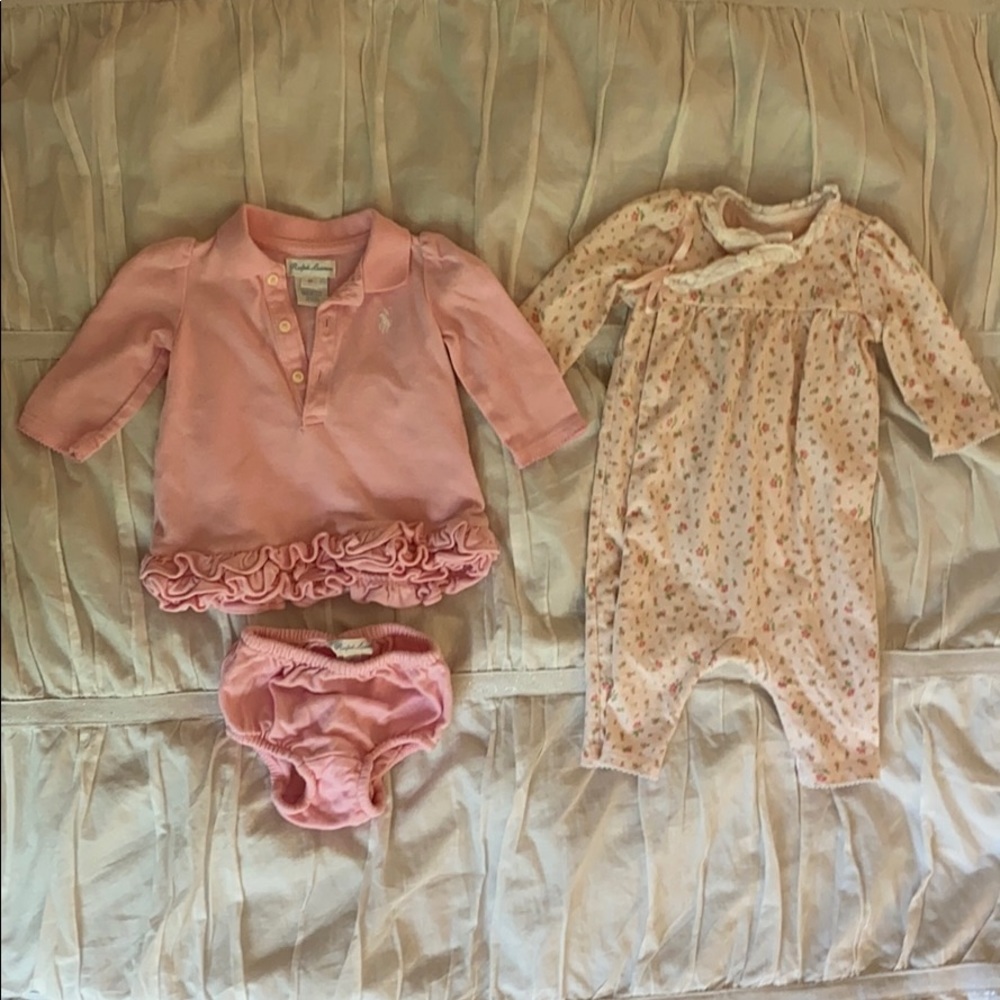 Polo Ralph Lauren Baby 0-3 months Set + Pajama